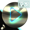 Poweramp skin platinum v3 APK