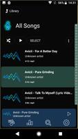 Poweramp skin platinum v3 ảnh chụp màn hình 3