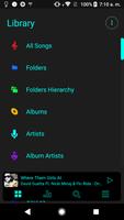 Poweramp v3 skin rainbow ภาพหน้าจอ 1