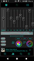 Poweramp v3 skin rainbow ภาพหน้าจอ 2