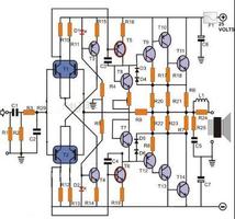 3 Schermata Schema circuitale amplificatore di potenza