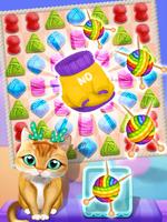 Meow Knitting Match স্ক্রিনশট 1