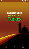 Ramadan Calendar 2017 Turkey الملصق