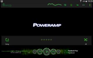 Poweramp Skin AntraX capture d'écran 3