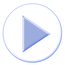 Poweramp Skin Blue Glass APK