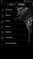Poweramp Skin Dragon скриншот 3