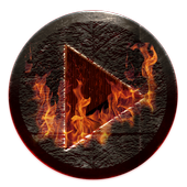 Poweramp Skin Inferno icon