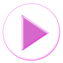 Poweramp Skin Pink Glass APK
