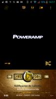 Poweramp Skin Dorado Gold poster