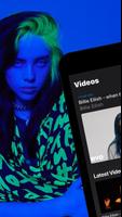 ​🎧 #1 Billie Eilish Fans - Music Videos & News تصوير الشاشة 1