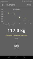 My Lift: Measure your strength syot layar 1