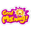 ”Good Morning Stickers - WAStickerApps