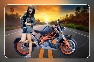 Bike Photo Editor - Photo Frames, Sticker poster