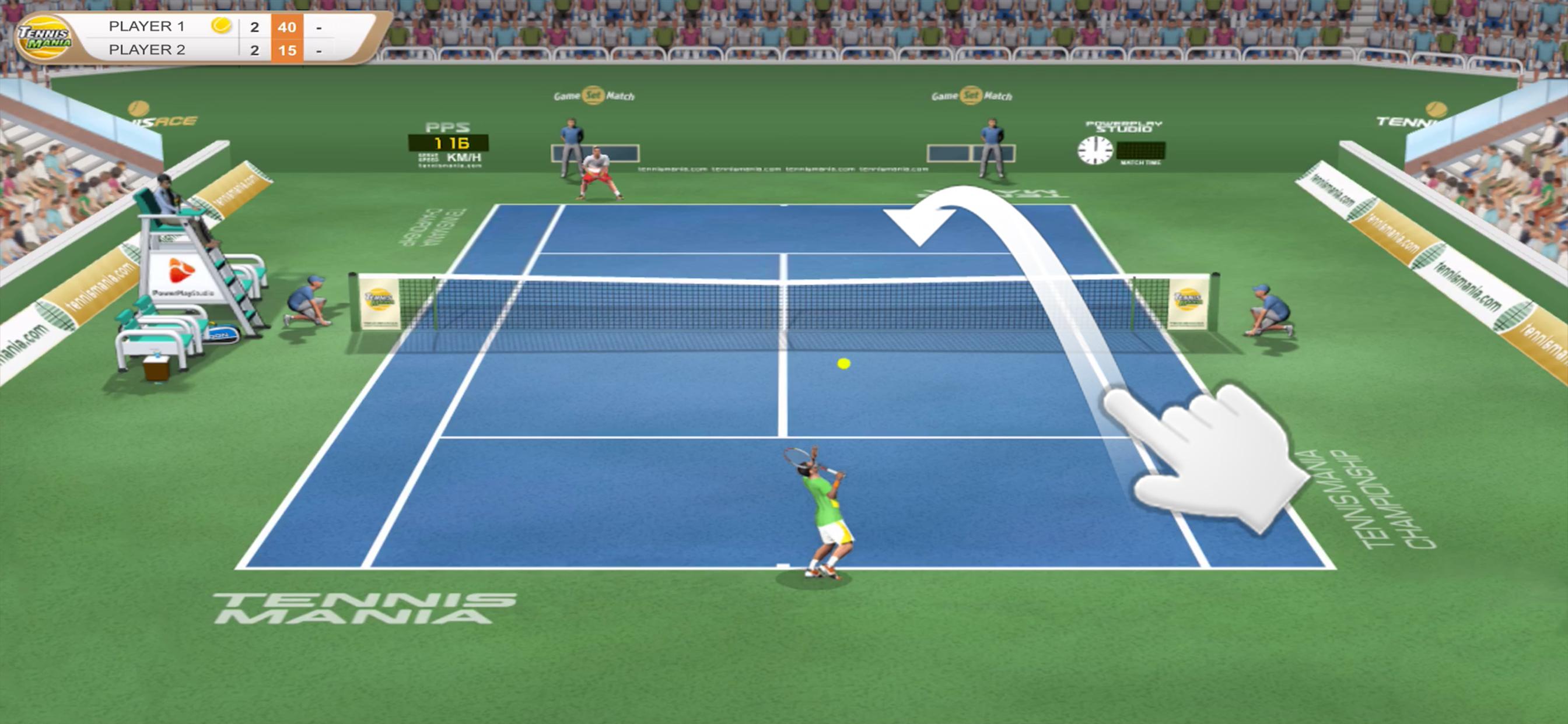 Tennis Mania APK cho Android: Thưởng thức những trận đấu quần vợt đầy kịch tính trên điện thoại của bạn với Tennis Mania APK cho Android. Với đồ họa chân thực và các tính năng mới, bạn sẽ có cơ hội trở thành tay vợt hàng đầu trong trò chơi này.