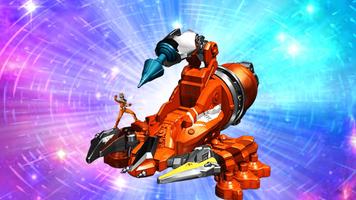 DX Ranger Fury Cosmic Meg Zord imagem de tela 2