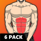 Abs Workout: Six Pack at Home-icoon