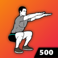 500 Squats - Strong Legs, Home Workout