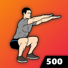 500 Приседаний иконка