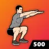500 Squats: Home Workout APK