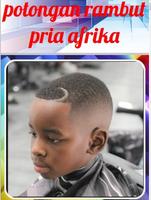 Afrikanischer Haarschnitt Plakat