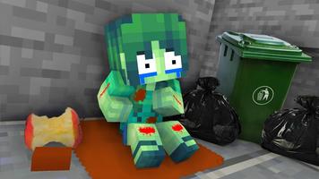 Zombie Skin Mod For Minecraft Cartaz