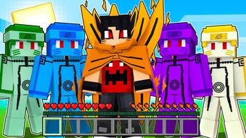 Bijuu Ninja Mod For Minecraft imagem de tela 1