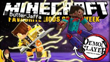 Zenitsu Demon Slayer Mod MCPE imagem de tela 1