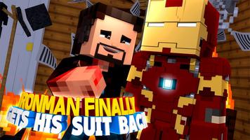 IronMan Skin Mod For Minecraft imagem de tela 1