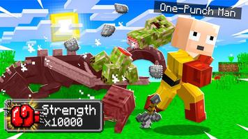 Saitama One Punch Man Mod MCPE imagem de tela 3