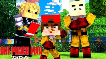 Saitama One Punch Man Mod MCPE imagem de tela 1
