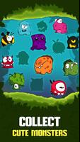 Tiny Monsters Crush: Onet Mahjong block puzzle Ekran Görüntüsü 1