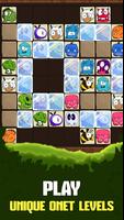 Tiny Monsters Crush: Onet Mahjong block puzzle capture d'écran 2