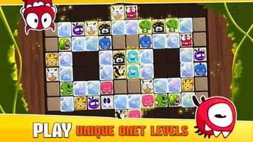 Onet Monster Duo: board puzzle imagem de tela 3