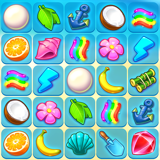 Onet Paradise: connect 2 tiles