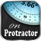 Winkelmesser - ON PROTRACTOR Zeichen