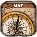 Map Compass icono