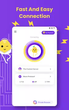 Screenshot 4 for VPN PotatoVPN - WiFi Proxy