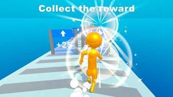 Tall Run Man: Merge Runner 3D captura de pantalla 2
