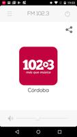 Radio FM 102.3 Córdoba โปสเตอร์