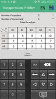 Transport Problem: The Method  capture d'écran 1