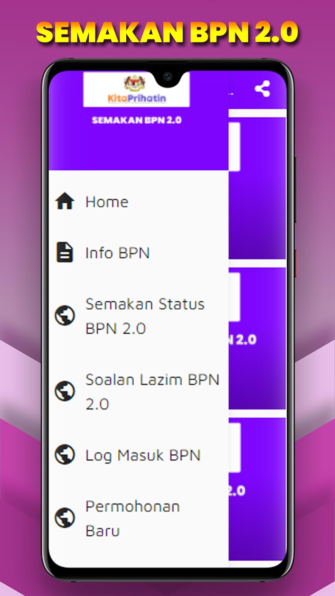 Bpn 2 0 Semakan Bantuan Prihatin Nasional Terkini For Android Apk Download