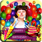 Happy Birthday Photo Frames icône