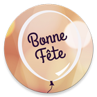 Bonne fête ícone