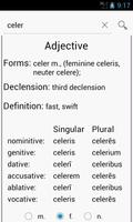 Vertes Latin Dictionary تصوير الشاشة 1