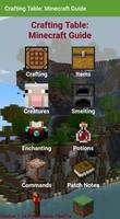 Crafting Table Minecraft Guide plakat