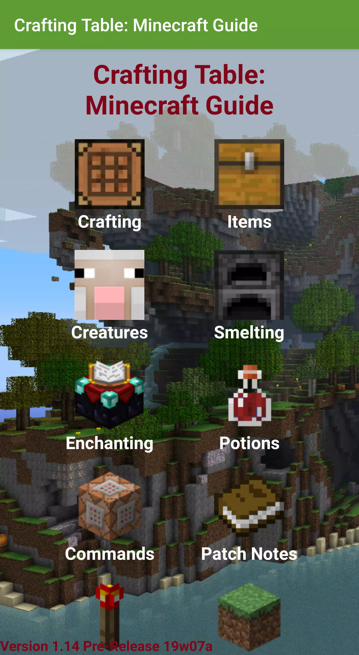 Crafting Table Minecraft Guide APK for Android Download
