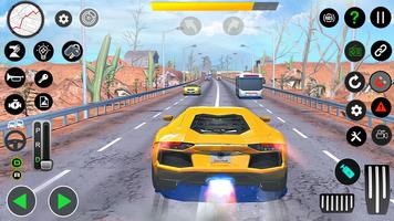 Car Racing 3D Road Racing Game Affiche