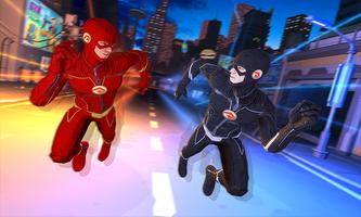Superhero Flash Speed Hero Lightning Speedster capture d'écran 1