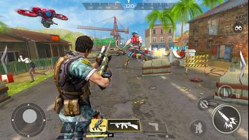 Gun Shooting Game War Games скриншот 1