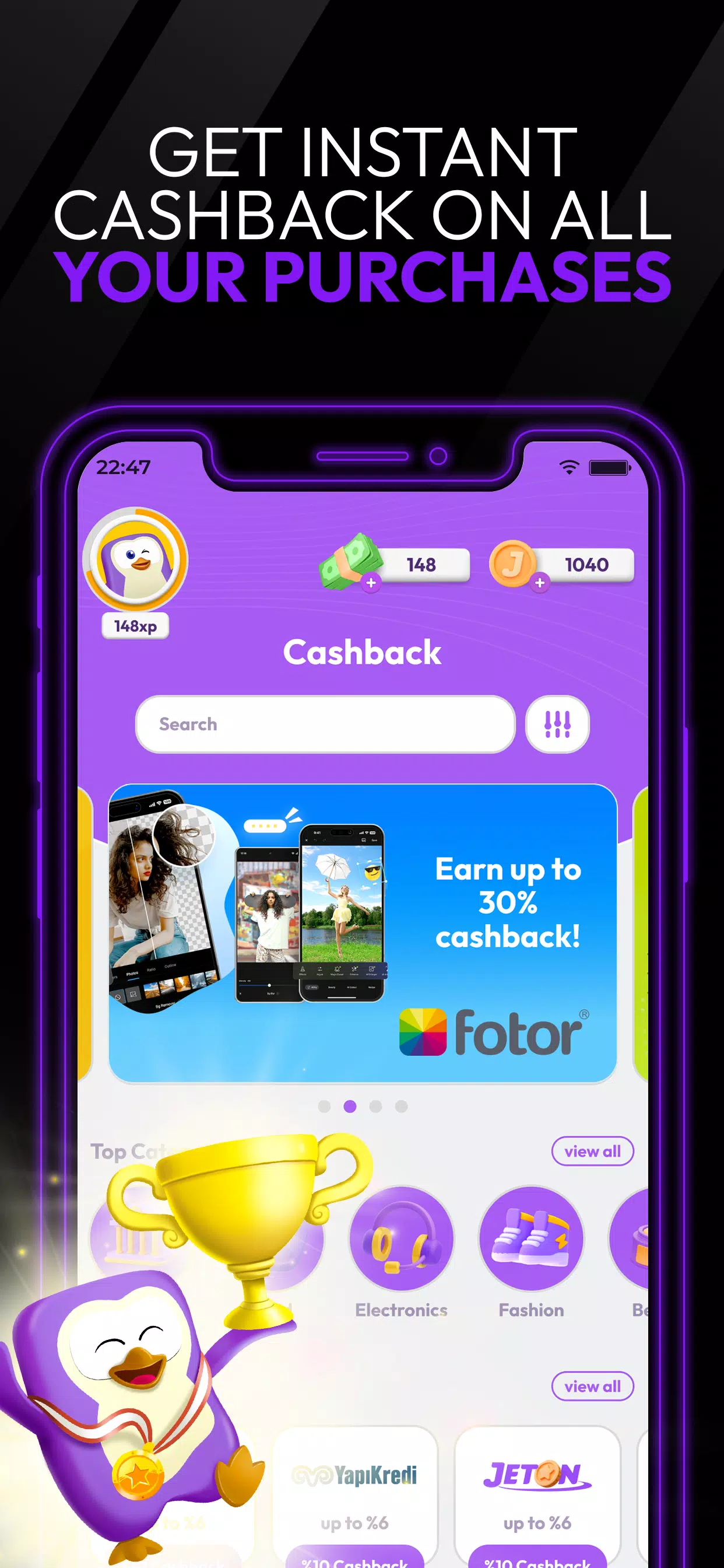 Jeton:玩游戏并赢取真正的奖品